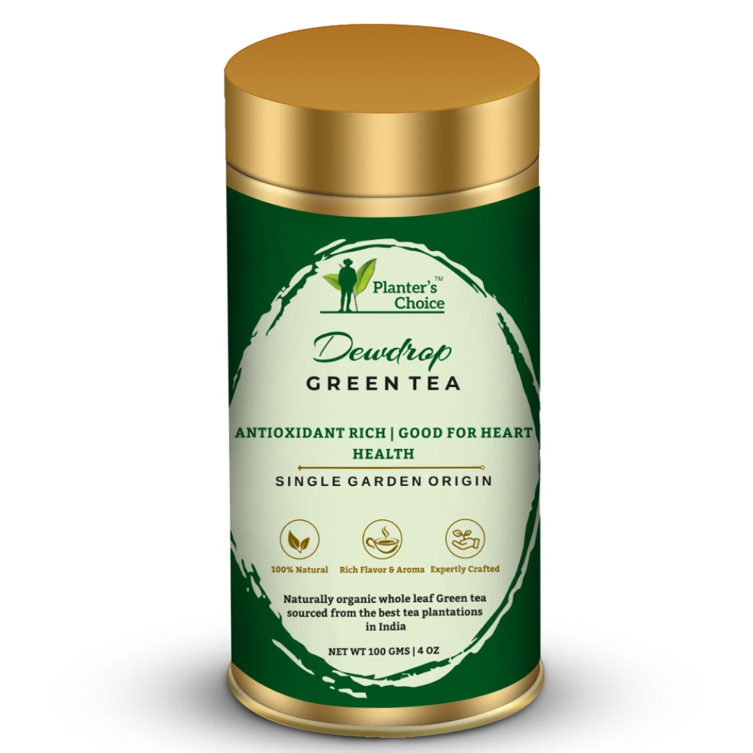 Dewdrop Pure Green Tea, Loose Leaf, 100 GMS